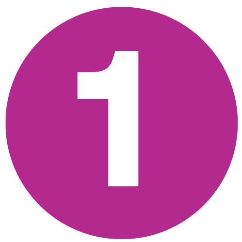 1 círculo